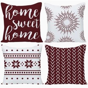 Bohemian Farmhouse Deco Pillow Cover Set